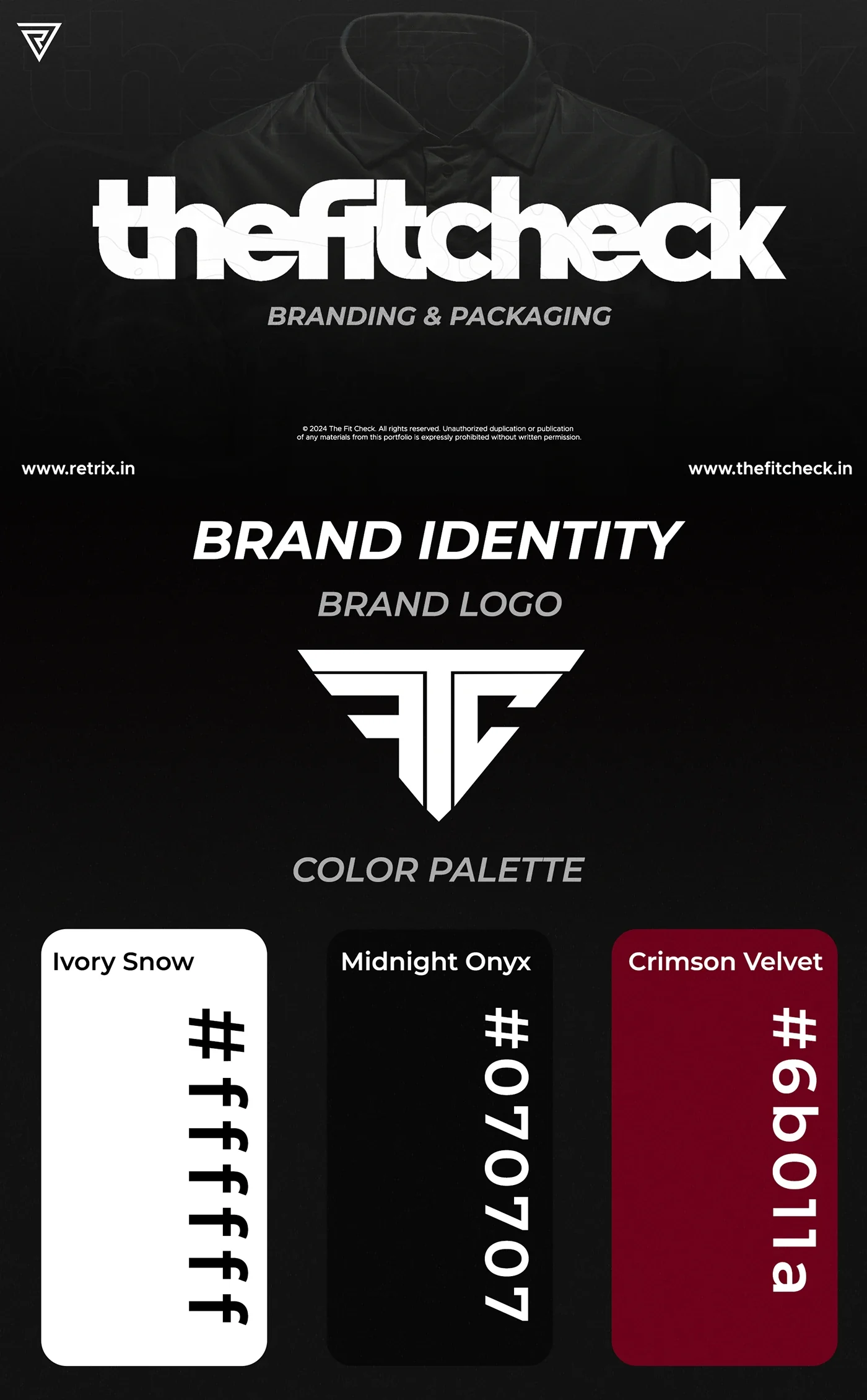FitCheck / brand identity & colour system