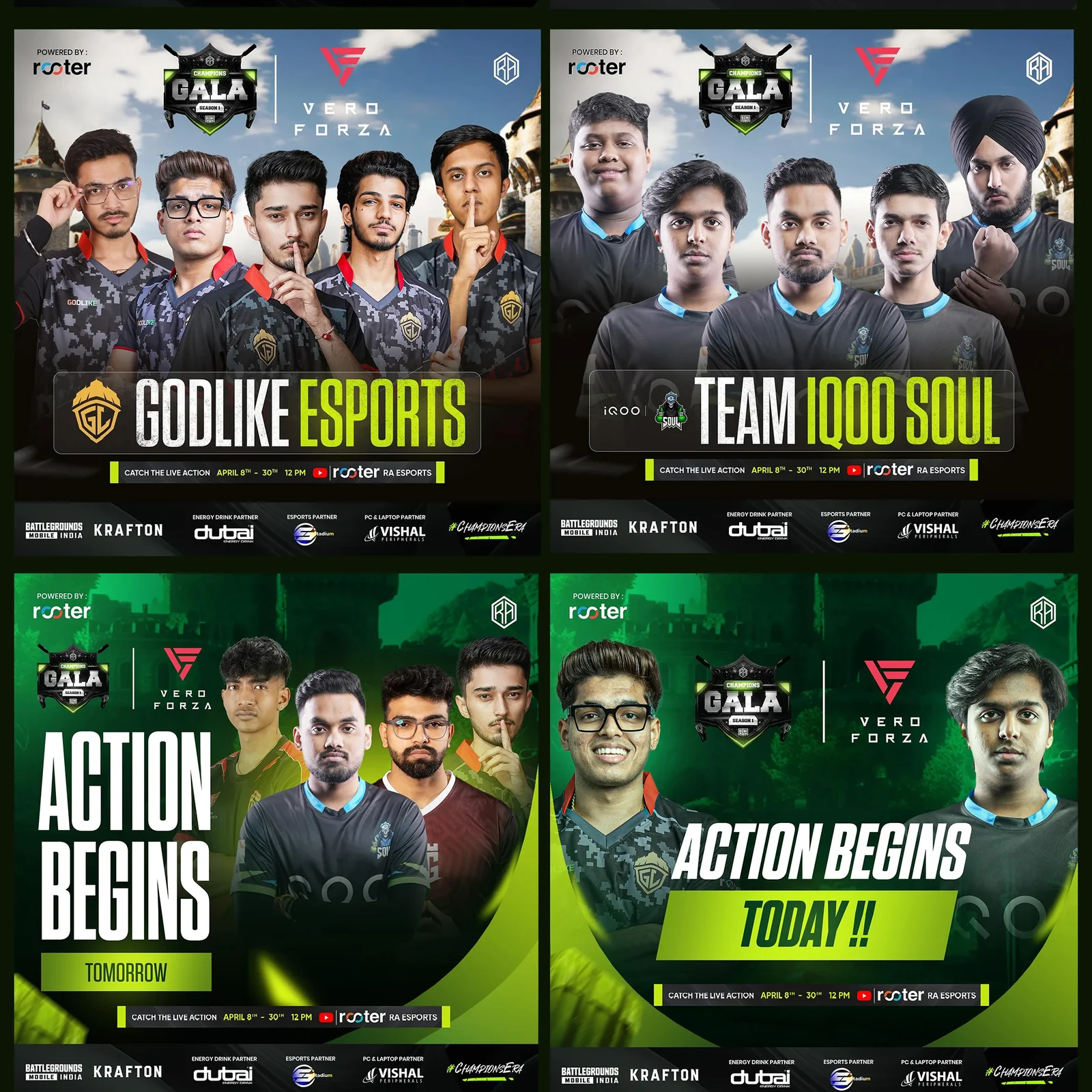 Tournament teams / social system